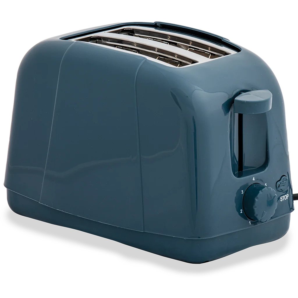 Quest Scotsman 2 Slice Toaster - Slate