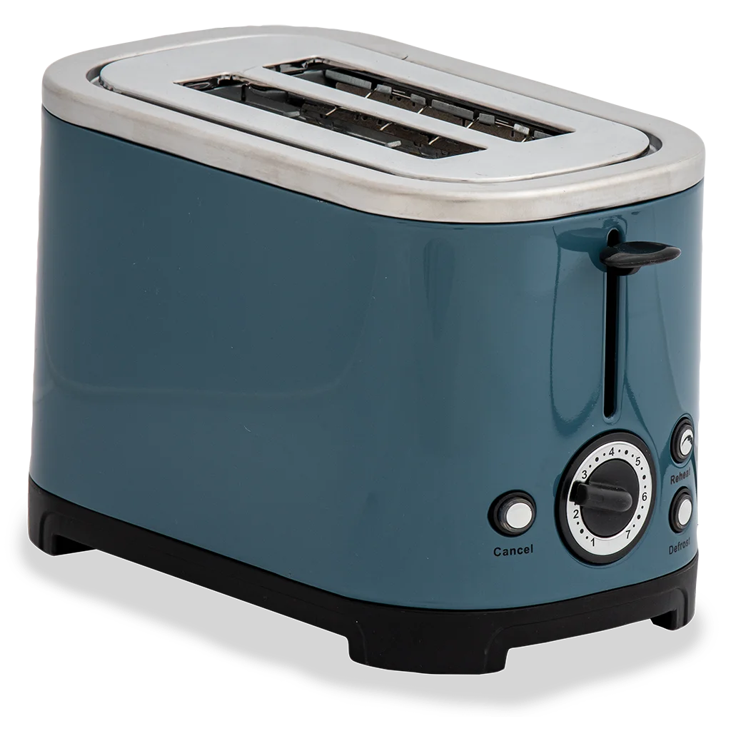 Quest Rocket 2 Slice Toaster - Slate