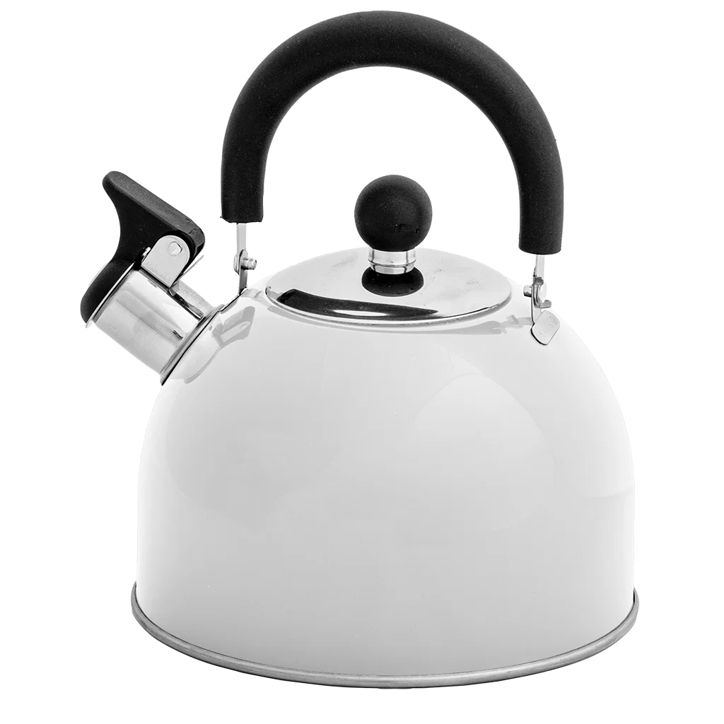 Quest Hamilton 2L Whistling Kettle - Cream - Image 2