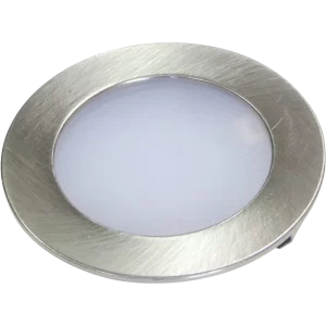 Round Chrome 12v LED Recessed Downlight