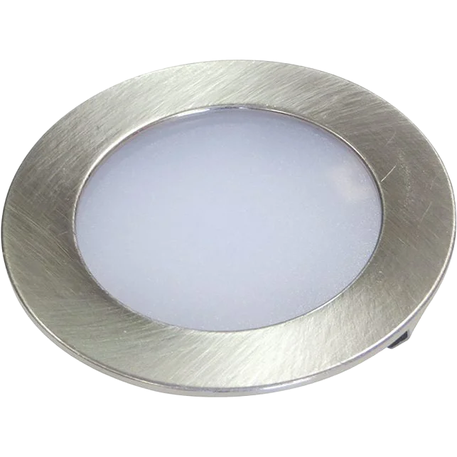 Round Chrome 12v LED Recessed Downlight