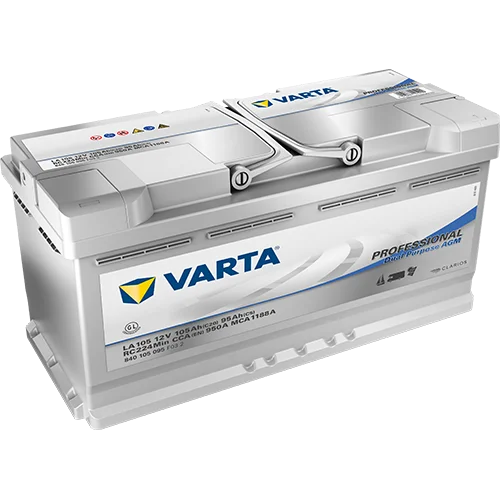 Varta AGM 105A Leisure & Starter Battery
