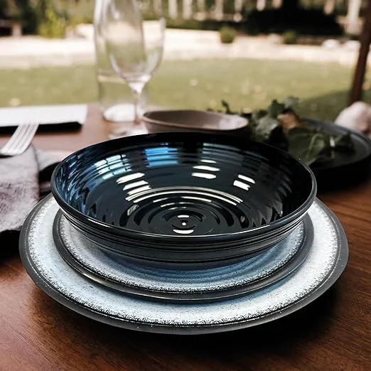 Liberty Sicily 12 Piece Melamine Dinner Set - Image 7