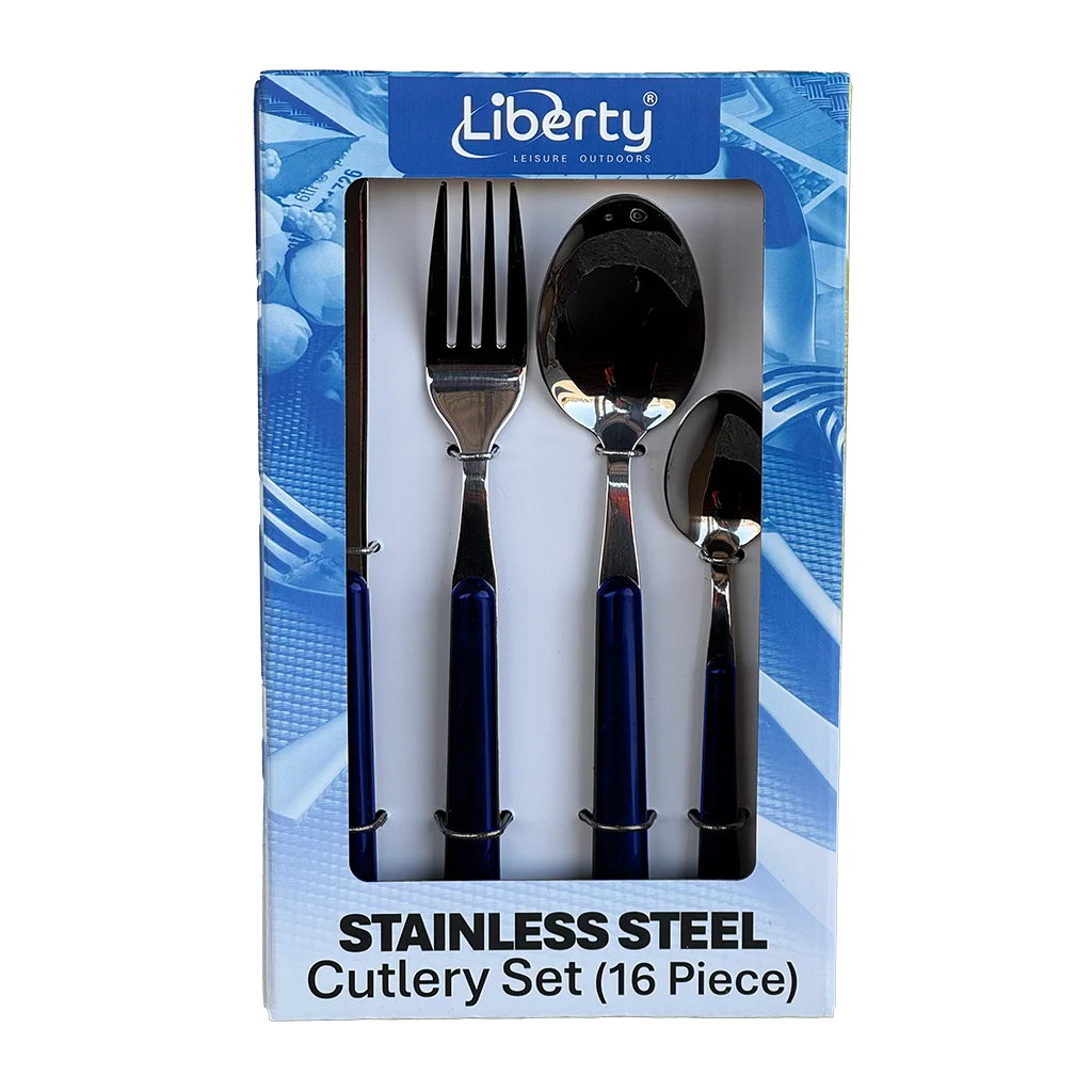 Liberty 16 Piece Cutlery Set - Dark Blue