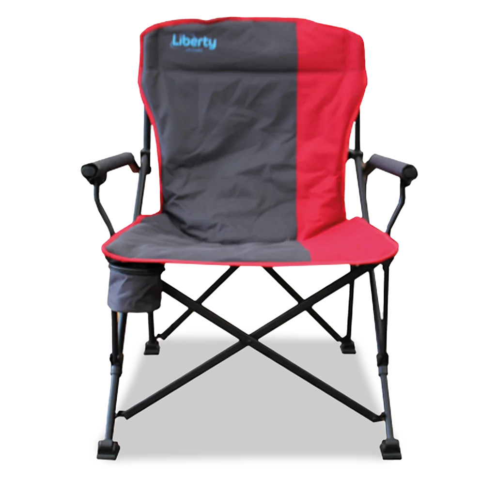 Liberty Folding Chair - Red (order in multiples of 4) - Image 2