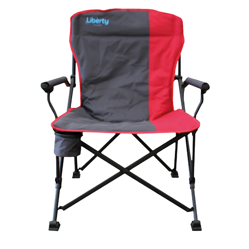 Liberty Folding Chair - Red (order in multiples of 4) - Image 3