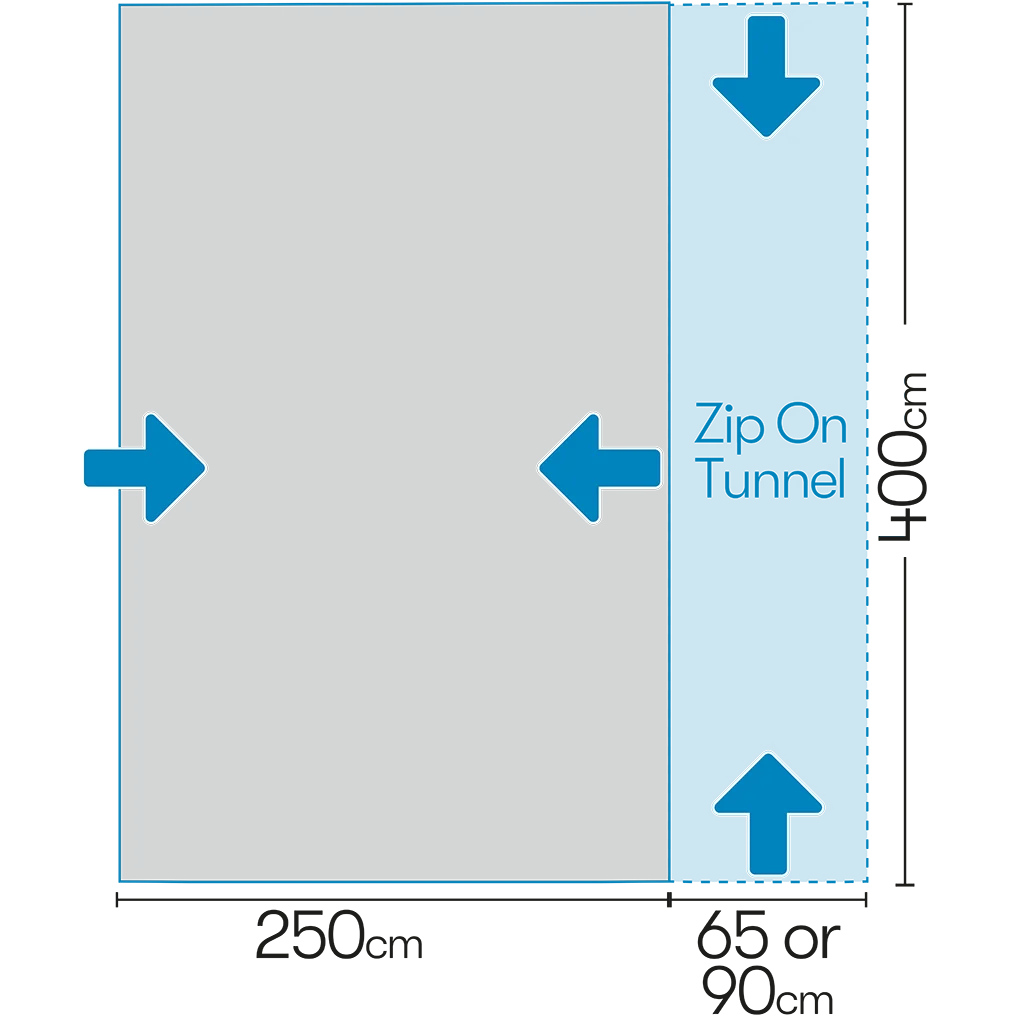Westfield Neptune 2.0 400 Premium Drive Away Air Awning - Image 8