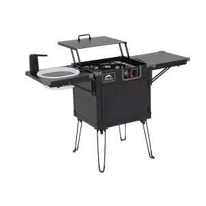 Kitchen Box with Sink, Tap and Cooker
