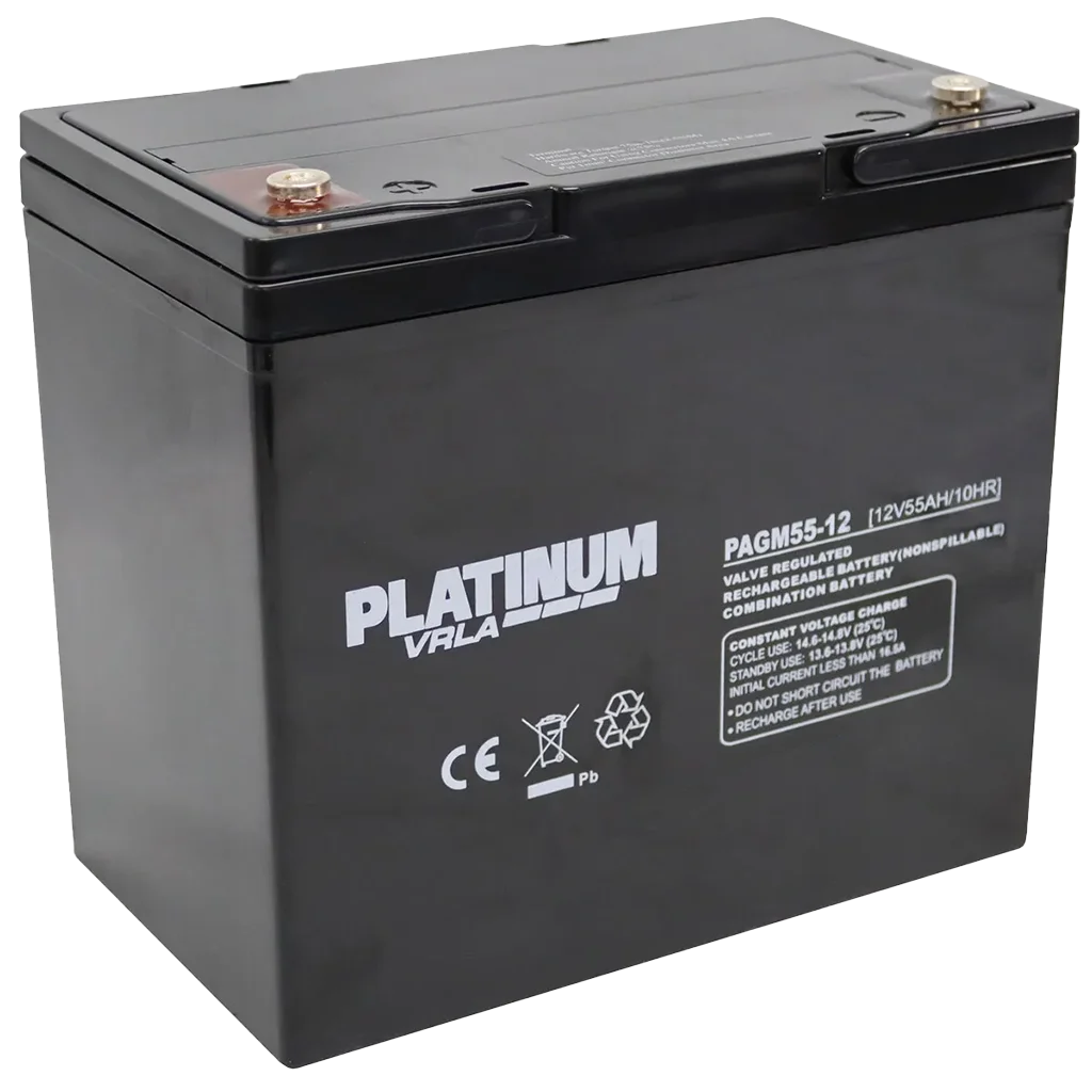 Platinum VRLA PAGM55-12 Battery