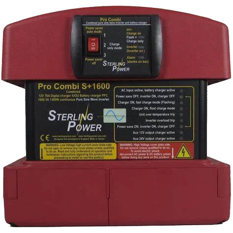 Sterling Combi 70amp Charger with 1600VA Inverter +