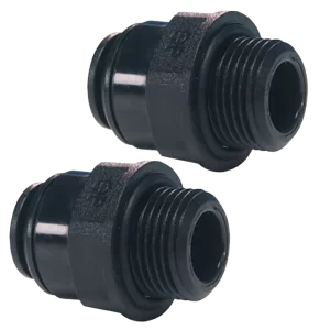 John Guest 1/2" to 12mm straight adaptor (2 pack)