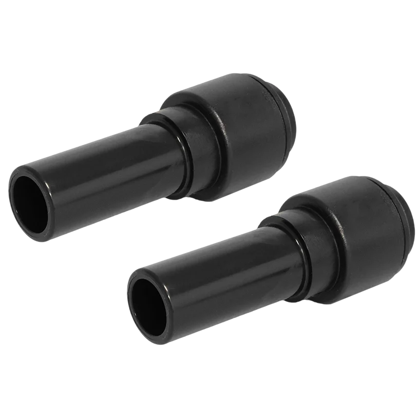 John Guest 15mm-12mm Stem Reducer Black (2 pack)