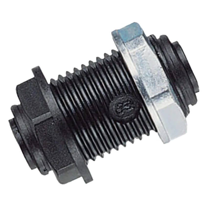 John Guest 12mm Bulkhead Fitting (Order in multiples of 5)