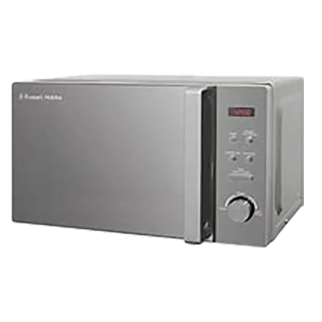 Russell Hobbs Silver 800W Microwave 20L