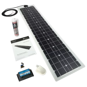 Solar Technology 60W Flexi Solar Panel Roof and Deck Top Kit