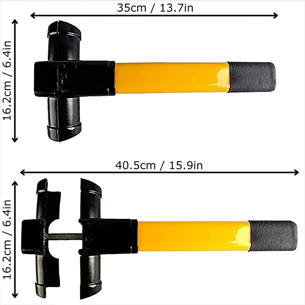 Summit Steering Wheel Lock With T-Bar Design - Image 4