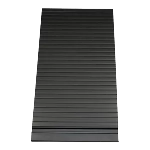 Piano Black 500 x 650 Tambour Door Set
