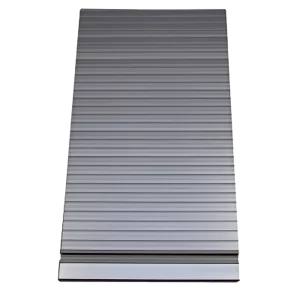 Silver 650mm x 650mm Tambour Door Set