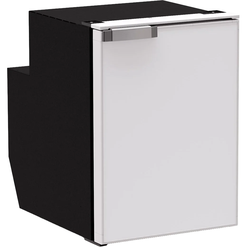 Vitrifrigo 51L Grey Chrome Air Lock Fridge 12/24v Integral