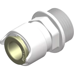Whale Male Adaptor 1/2" BSP to 12mm