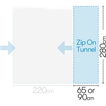 Westfield Zodiac Vehicle Connector (180 - 210cm Low) - Image 3