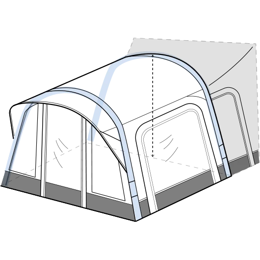 Westfield Zodiac Vehicle Connector (180 - 210cm Low) - Image 5