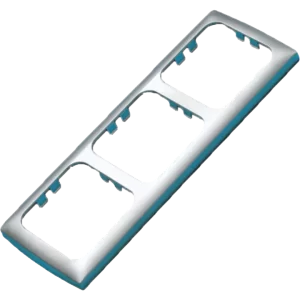 Fawo Vedder Silver Triple Softline Frame