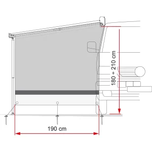 Fiamma Sun View Side Van F45
