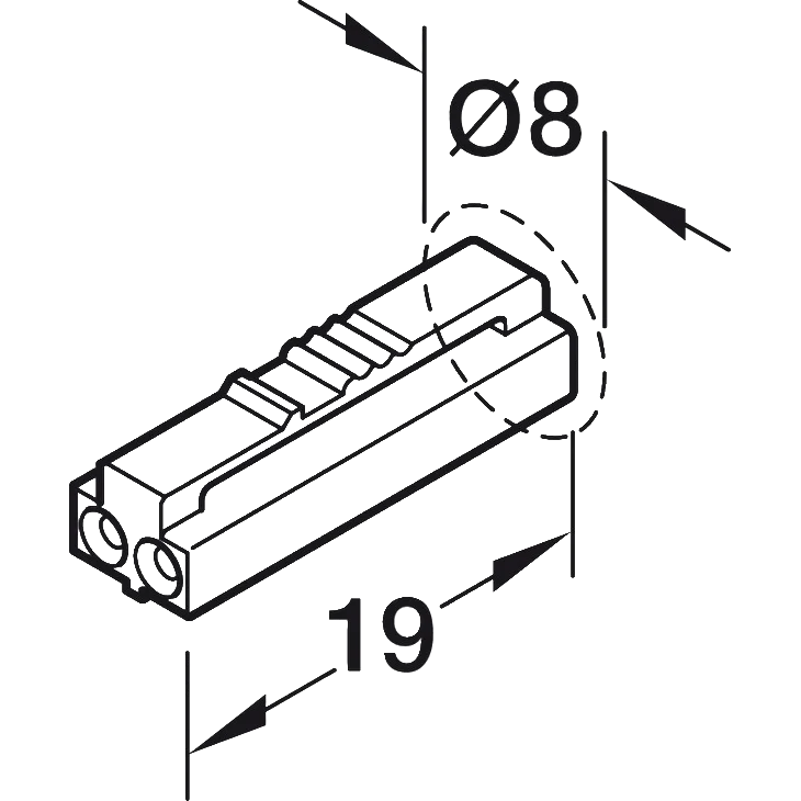 Hafele Loox5 LED Mod Lights Conection Lead - Image 2