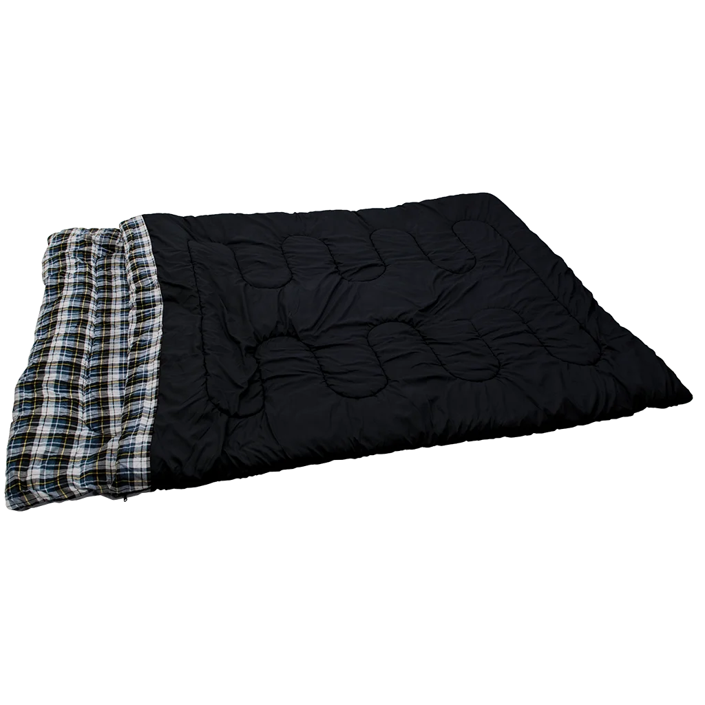 Quest Quebec Double Sleeping Bag - Anthracite - Image 2