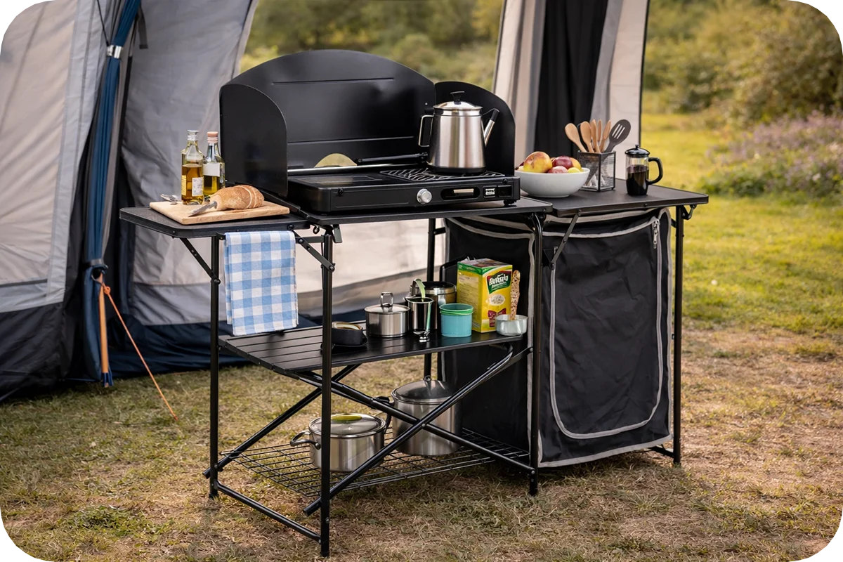 Quest Oregano Kitchen Stand - Black - Image 4