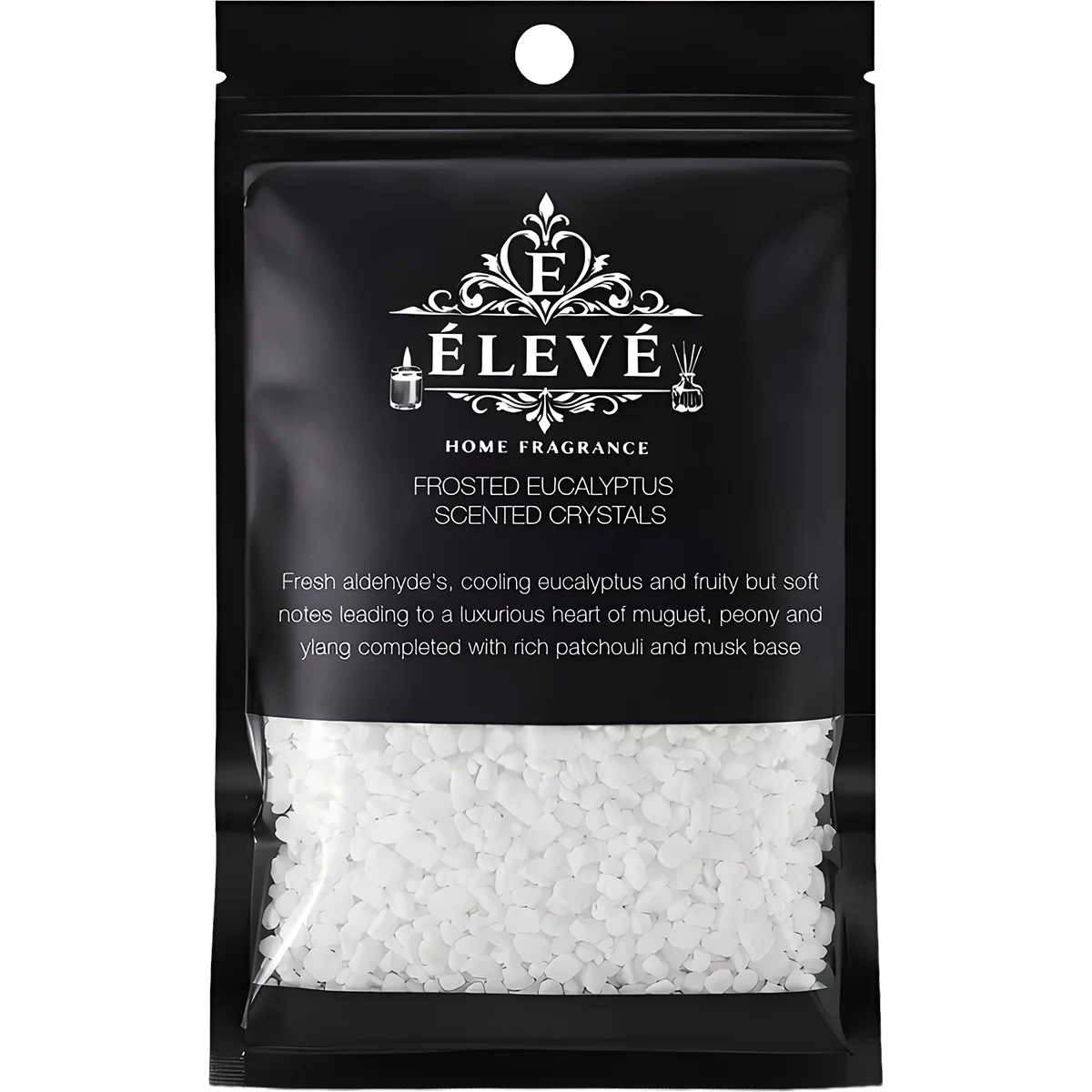 Eleve Frosted Eucalyptus Bags