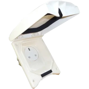 Truma 230v Mains Outlet - White