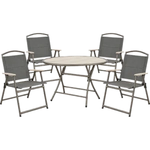 Quest Elite Naples Pro Garden Furniture 5 Piece Set