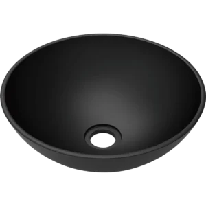 Liberty Max Black Round Acrylic Sink