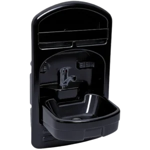 Liberty Max Black Tip-Up Basin & Shower Tap