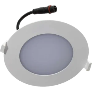 8W LED Panel Light White 150mm 2 Core