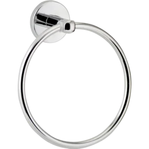 Luxury Round Towel Ring Chrome