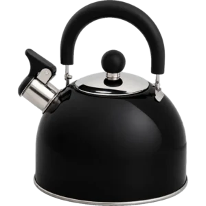 Quest Hamilton 2L Whistling Kettle - Matte Black