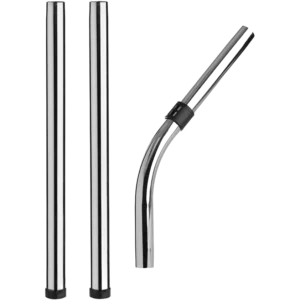 Universal Chromed Steel Friction-Fitting Bent End & Extension Rod Tube Kit (32mm)