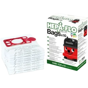 Numatic Hepa-Flo 'NVM-1CH' 604015 Type Vacuum Cleaner SMS Dust Bags (Pack of 10)
