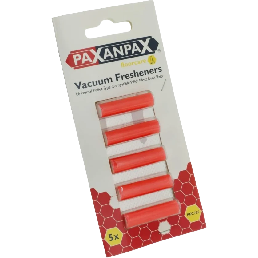 Universal Red Pellet Type Vacuum Cleaner Air Freshener (5 Pack)