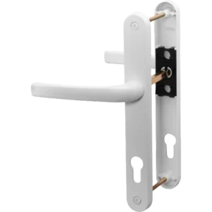 Eltherington UPVC DoorHandle White 215mm Fixing Centres