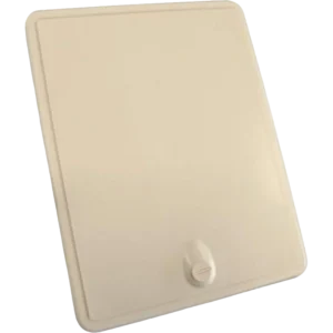 Access Door Panel With Coin Lock White