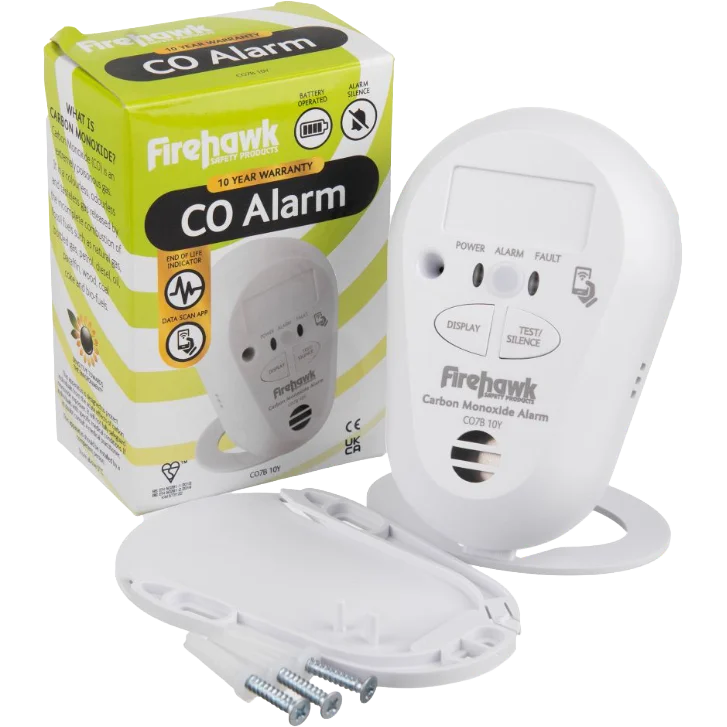 Firehawk CO24-10Y Carbon Monoxide Alarm 10 Year Battery - Image 3