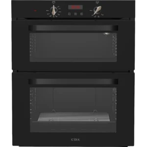 LPG Double cavity oven, Black