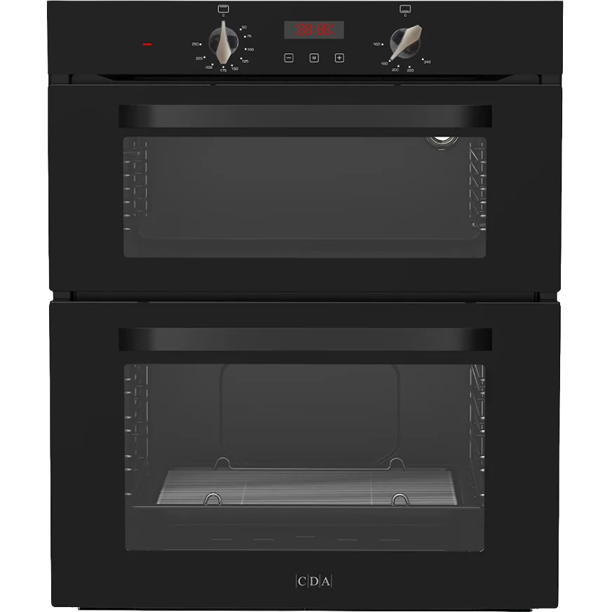 LPG Double cavity oven, Black