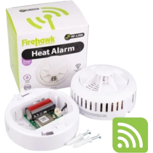 Firehawk FHH10-RF 10 Year Battery RF Link Heat Alarm