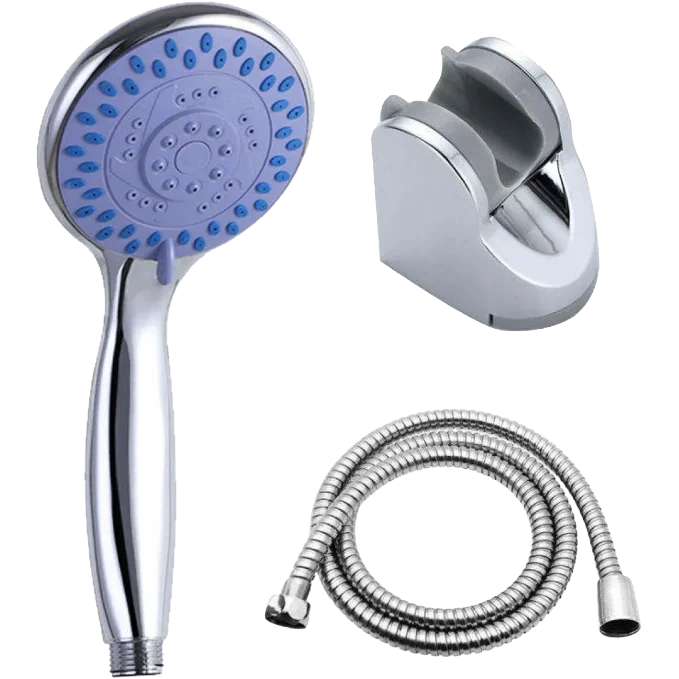MULTI MODE SHOWER HEAD INCLUDING HOSE AND BRACKET