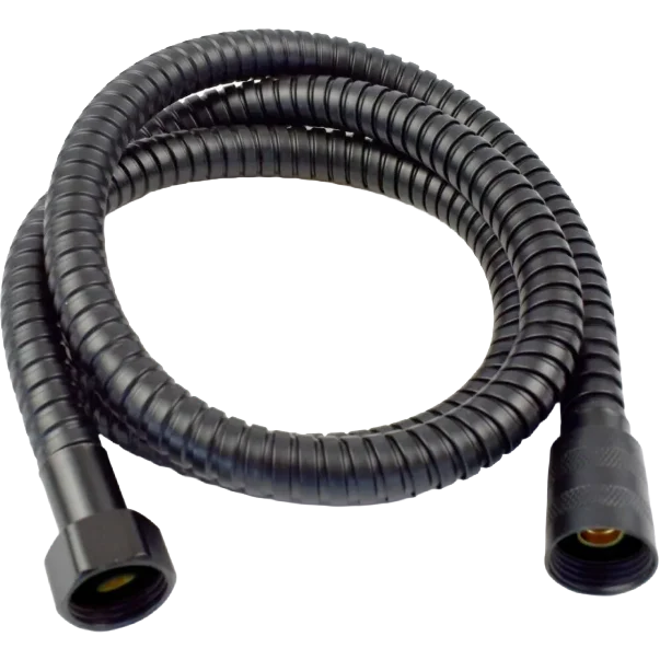 1.5m Black Shower Hose